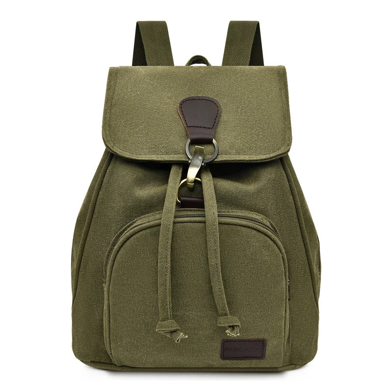 Man Canvas Backpacks Vintage Schoolbag For Teenage Girls Retro College Student Fashion Male School Bags Fabric Knapsack