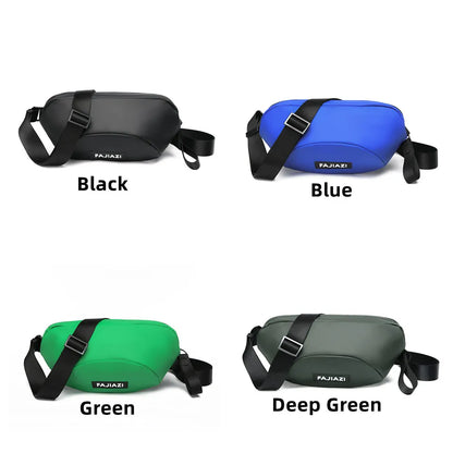 Man Chest Pack Nylon Bag Vintage Crossbody Bag Men's Business Sling Bags Travel Male Casual Shoulder Bag