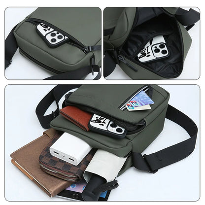 Man Crossbody Bag Casual High Quality Waterproof Oxford Handbags Practical Handbag Men Shoulder Bag Messenger Bags