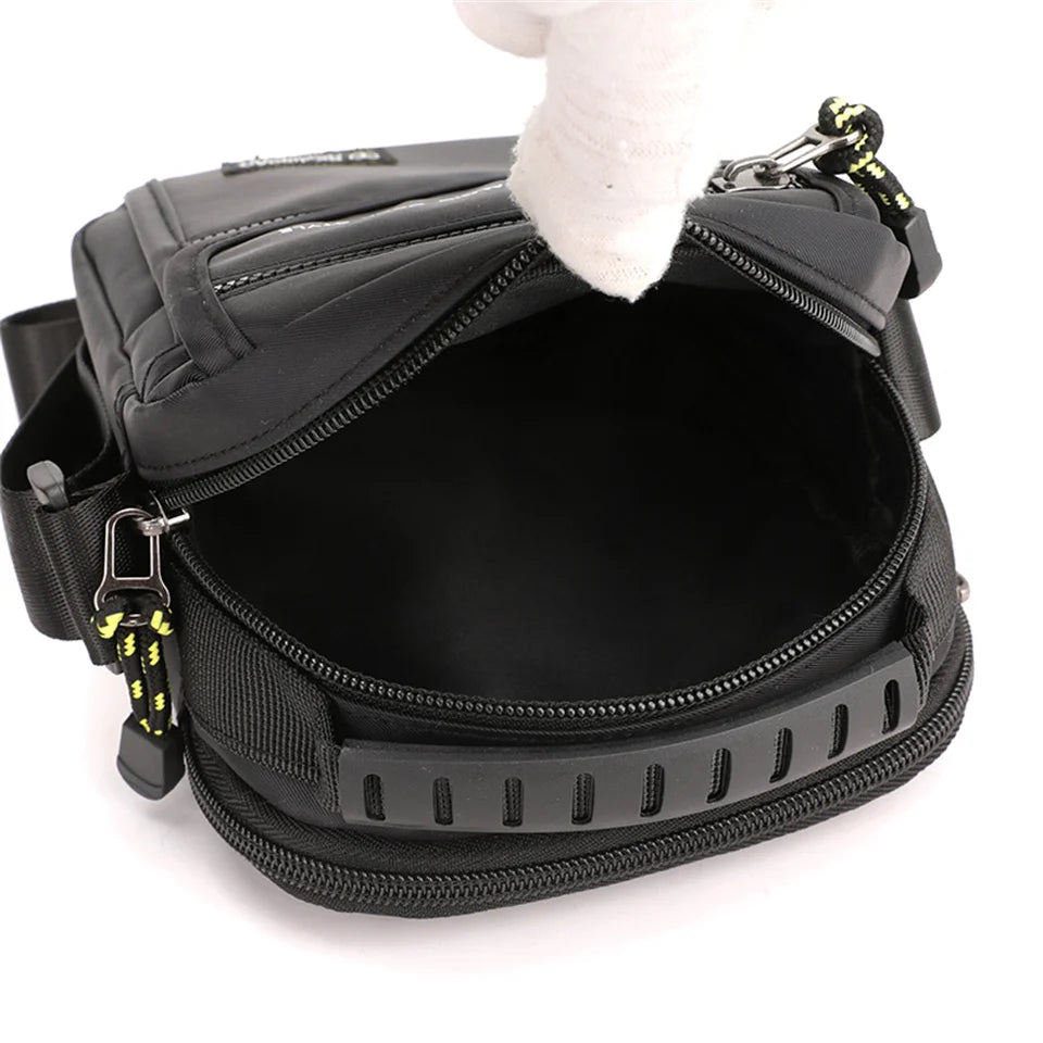 Man Crossbody Bag Leisure Messenger Bag Male Waterproof Nylon Satchel Over The Shoulder Men Tote