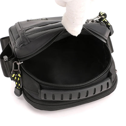 Man Crossbody Bag Leisure Messenger Bag Male Waterproof Nylon Satchel Over The Shoulder Men Tote