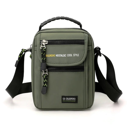 Man Crossbody Bag Leisure Messenger Bag Male Waterproof Nylon Satchel Over The Shoulder Men Tote