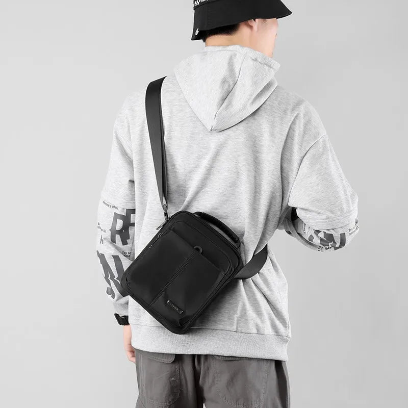 Man Crossbody Bags For Male Shopper Tote Shoulder Bags Waterproof Oxford Messenger Handbags Fashion Pouch Casual Messenger Bag