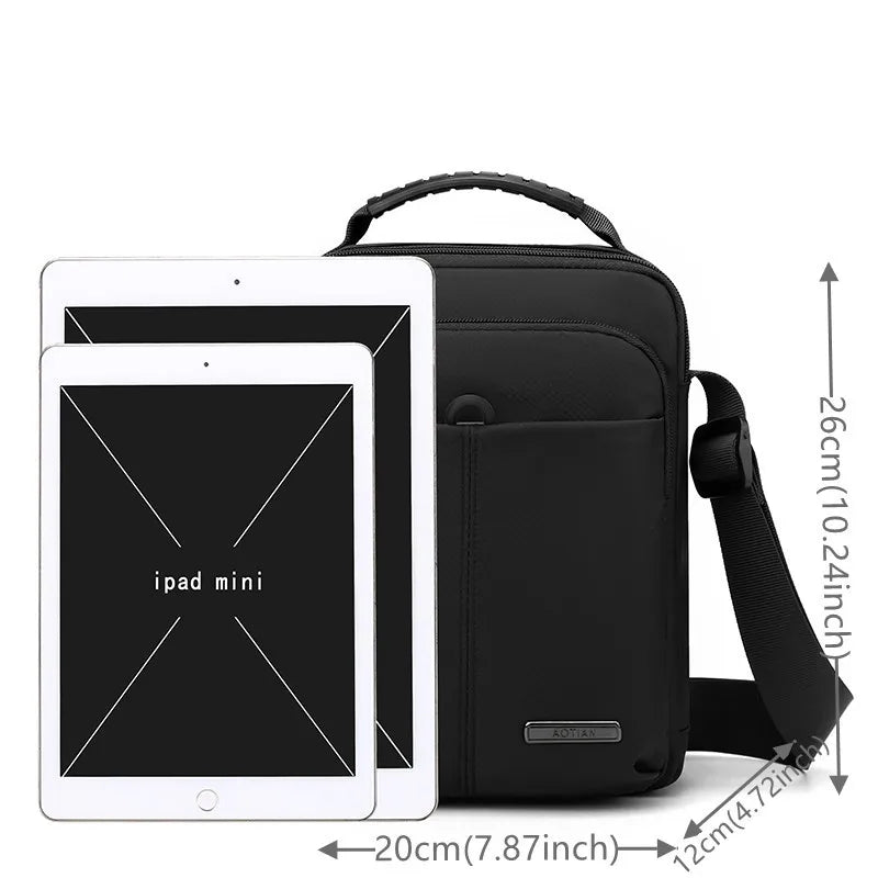 Man Crossbody Bags For Male Shopper Tote Shoulder Bags Waterproof Oxford Messenger Handbags Fashion Pouch Casual Messenger Bag