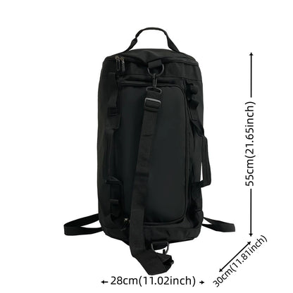 Man Fashion Nylon Travel Backpacks Male Multi-functional Shoulder Bag Sports And Fitness Bag Men High-capacity Crossbody Bags