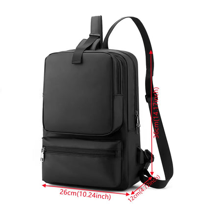 Man Laptop Backpack School Bag For Notebook Business Laptop Computer Bag Travel Shoulder Bag With Usb Charger