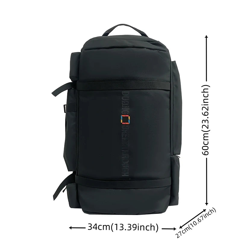 Man Leisure Waterproof Oxford Backpacks Men Large-capacity Luggage Bags Multi-functional Travel Rucksacks Fashion Fitness Bags