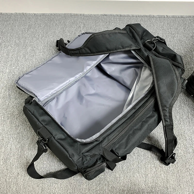 Man Leisure Waterproof Oxford Backpacks Men Large-capacity Luggage Bags Multi-functional Travel Rucksacks Fashion Fitness Bags