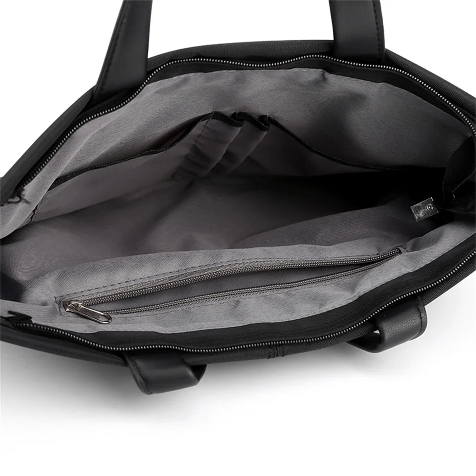Man Messenger Bags Vintage Nylon Handbag Male Buisness Bag Attache Laptop Case Office Designer Briefcase