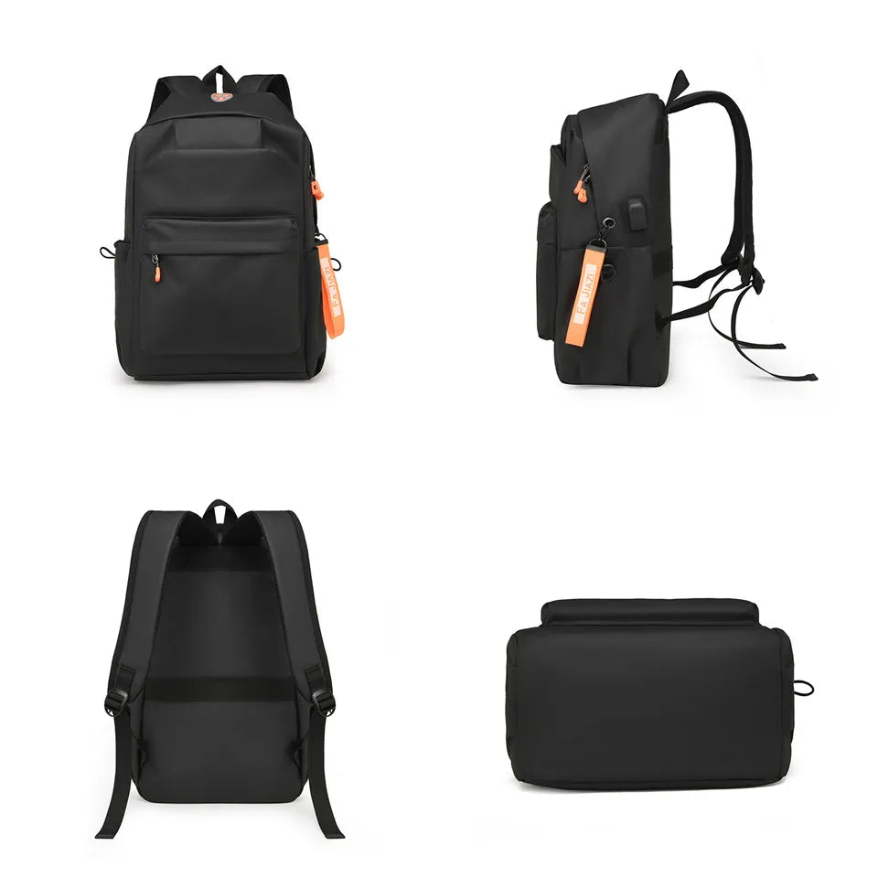 Man Nylon Versatile Backpacks Man Vintage Bag Backpacks High Quality Fashion Travel Tote Packbag