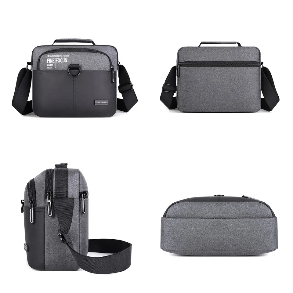 Man Oxford Crossbody Bags Pack Men Casual Travel Male Retro Shoulder Bag Tote Sling Bag