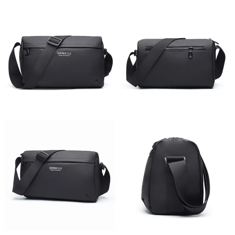 Man Soft Oxford Luxury Handbags Purses Male BagsSatchels Many Pockets Designer Shoulder Crossbody Bag Fashion Sac For Men