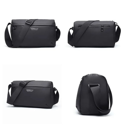 Man Soft Oxford Luxury Handbags Purses Male BagsSatchels Many Pockets Designer Shoulder Crossbody Bag Fashion Sac For Men