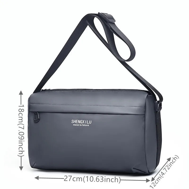 Man Soft Oxford Luxury Handbags Purses Male BagsSatchels Many Pockets Designer Shoulder Crossbody Bag Fashion Sac For Men