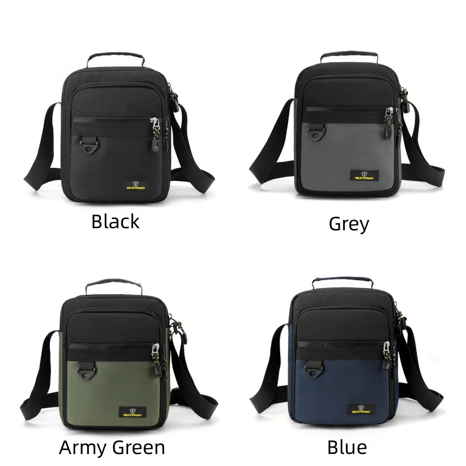 Man Waterproof Nylon Crossbody Bags Travel Luxury Tote Handbag Messenger Bag Male Satchel Pack Shoulder Bag