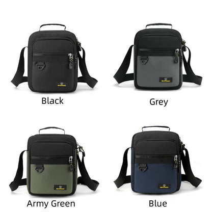 Man Waterproof Nylon Crossbody Bags Travel Luxury Tote Handbag Messenger Bag Male Satchel Pack Shoulder Bag