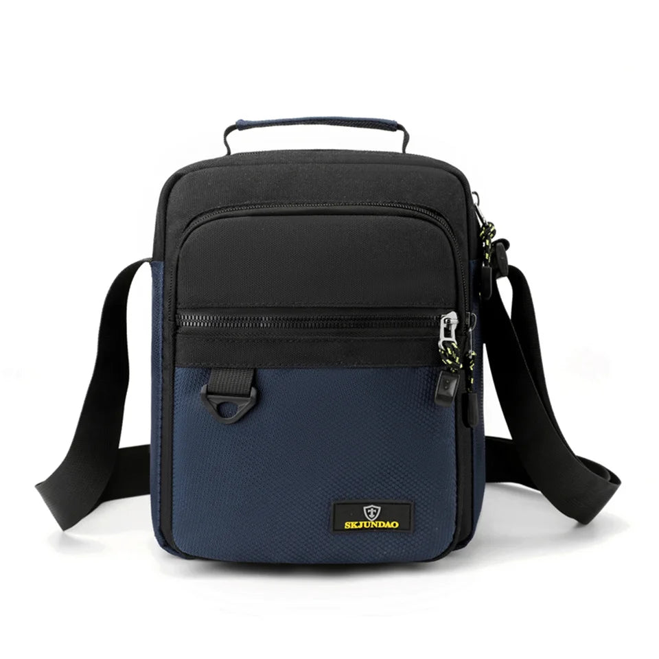 Man Waterproof Nylon Crossbody Bags Travel Luxury Tote Handbag Messenger Bag Male Satchel Pack Shoulder Bag