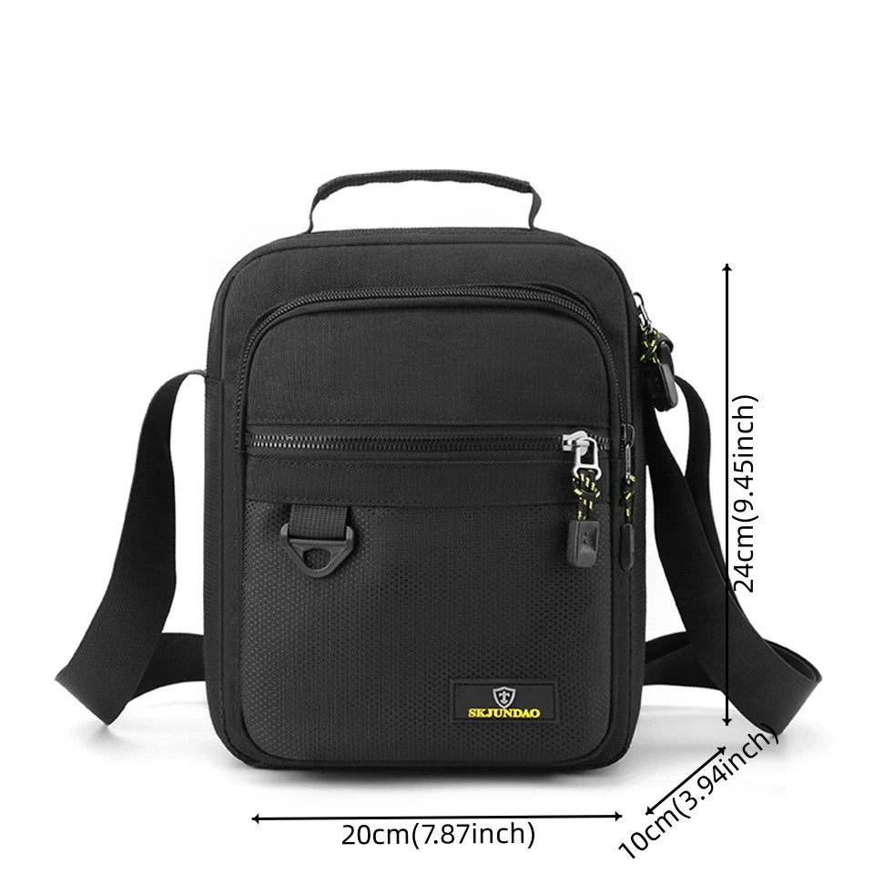 Man Waterproof Nylon Crossbody Bags Travel Luxury Tote Handbag Messenger Bag Male Satchel Pack Shoulder Bag