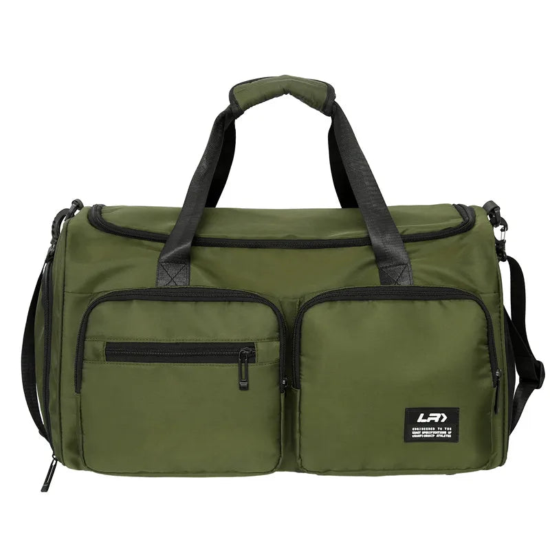Man Waterproof Nylon Outdoors Backpack Male Large-capacity Leisure Travel Rucksack Versatile Shoulder Bag Student Luggage Bag