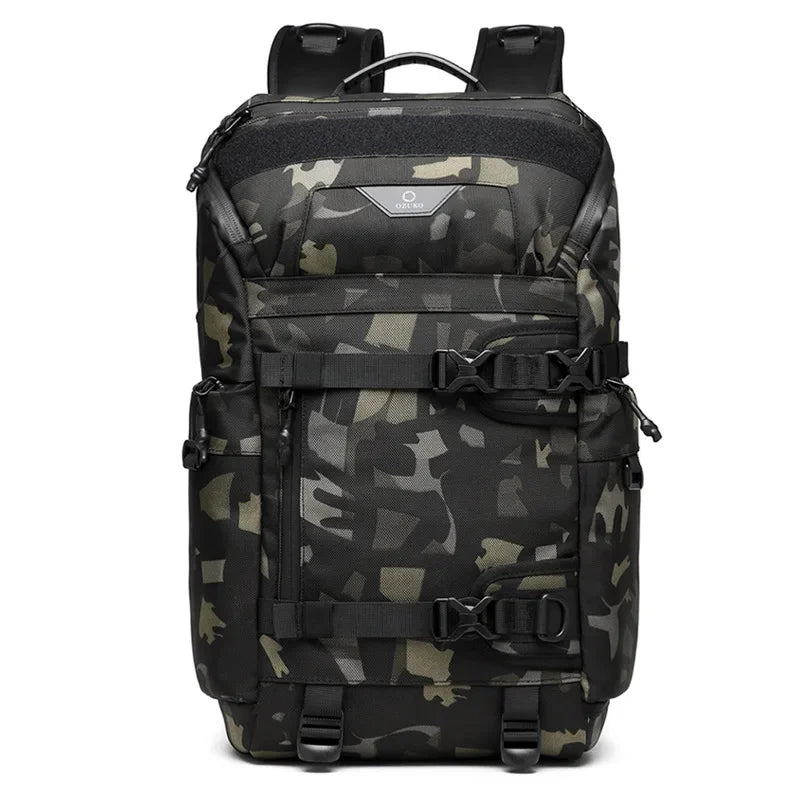 Man Waterproof s Sports Multifunctional Outdoor Cycling Tactical Camouflage 15 Inch Laptop Backpack