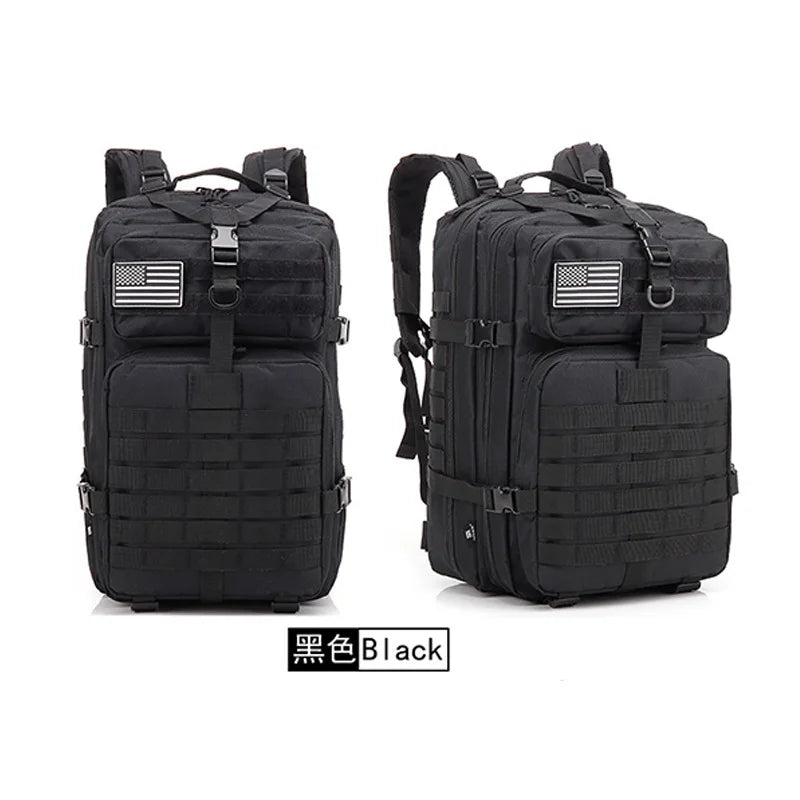 Man‘s Backpack Trekking Camping Camouflage Bags Rucksacks 45/25L Large Capacity Waterproof Hunting Back Pack Sport Fishing Bag