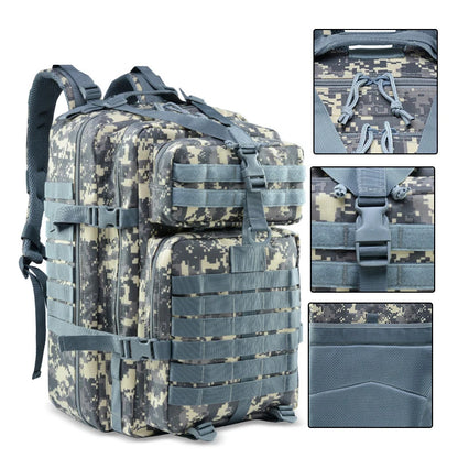 Man‘s Backpack Trekking Camping Camouflage Bags Rucksacks 45/25L Large Capacity Waterproof Hunting Back Pack Sport Fishing Bag
