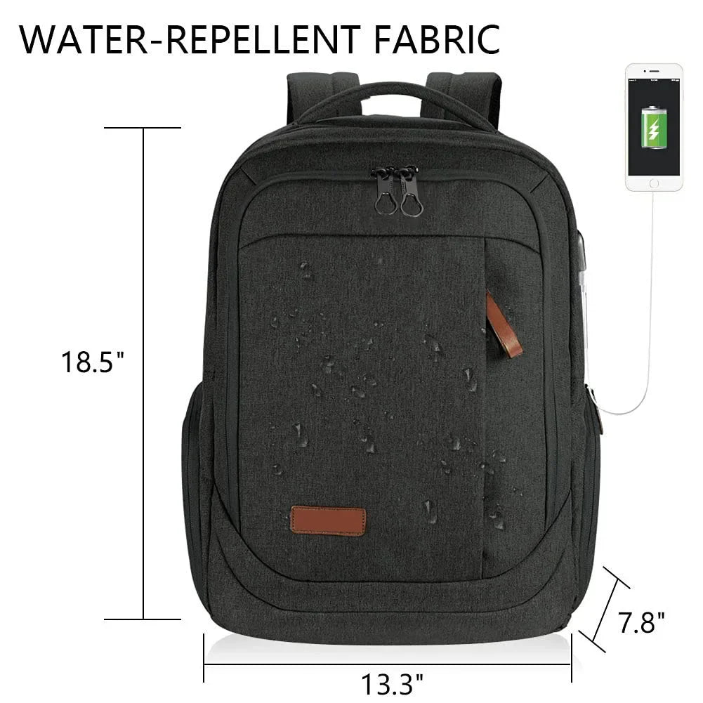 Man's Multifunction Laptop Computer For Men Waterproof Notebook USB Charging Bag Quality Large Capacity Travel Backpack