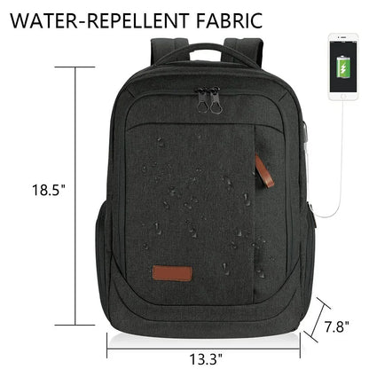Man's Multifunction Laptop Computer For Men Waterproof Notebook USB Charging Bag Quality Large Capacity Travel Backpack