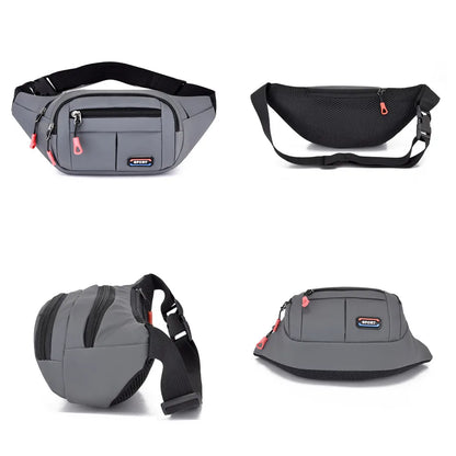 Man's Oxford Chest Bag Man Casual Fashion Male Chest Pack High Quality Casual Waist Pack