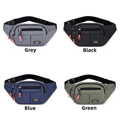 Man's Oxford Chest Bag Man Casual Fashion Male Chest Pack High Quality Casual Waist Pack