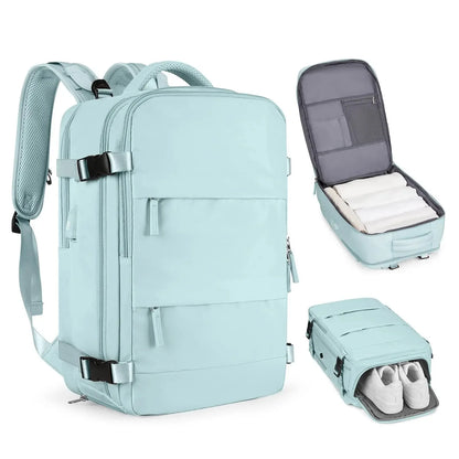 Man's Travel Backpack Plane Large Multifunction Luggage Lightweight Waterproof Girls Gym Bag Laptop Business Carry On Bagpacks