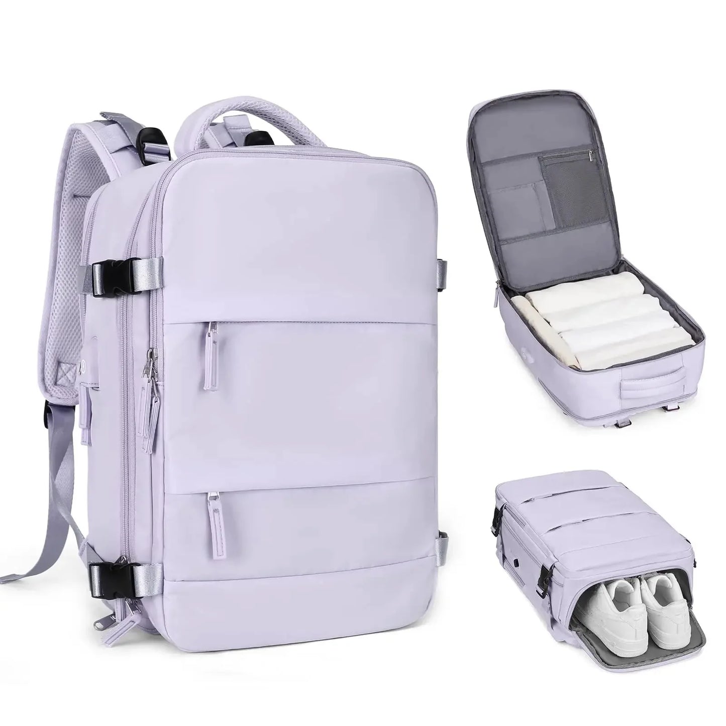 Man's Travel Backpack Plane Large Multifunction Luggage Lightweight Waterproof Girls Gym Bag Laptop Business Carry On Bagpacks