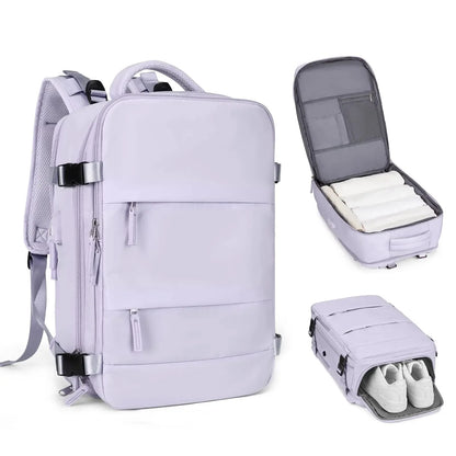 Man's Travel Backpack Plane Large Multifunction Luggage Lightweight Waterproof Girls Gym Bag Laptop Business Carry On Bagpacks