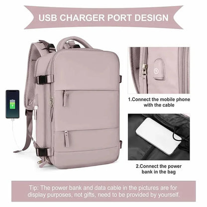Man's Travel Backpack Plane Large Multifunction Luggage Lightweight Waterproof Girls Gym Bag Laptop Business Carry On Bagpacks