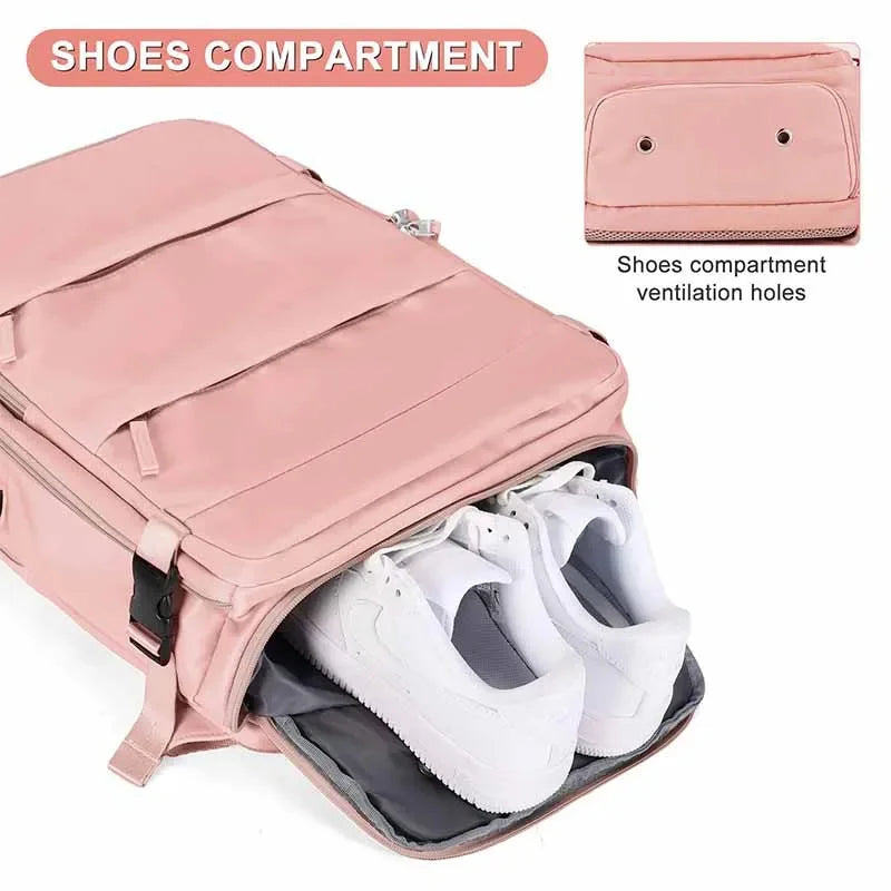 Man's Travel Backpack Plane Large Multifunction Luggage Lightweight Waterproof Girls Gym Bag Laptop Business Carry On Bagpacks