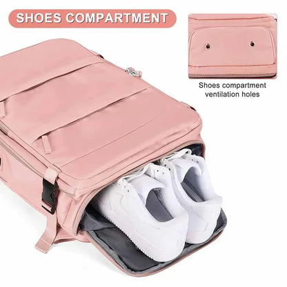 Man's Travel Backpack Plane Large Multifunction Luggage Lightweight Waterproof Girls Gym Bag Laptop Business Carry On Bagpacks