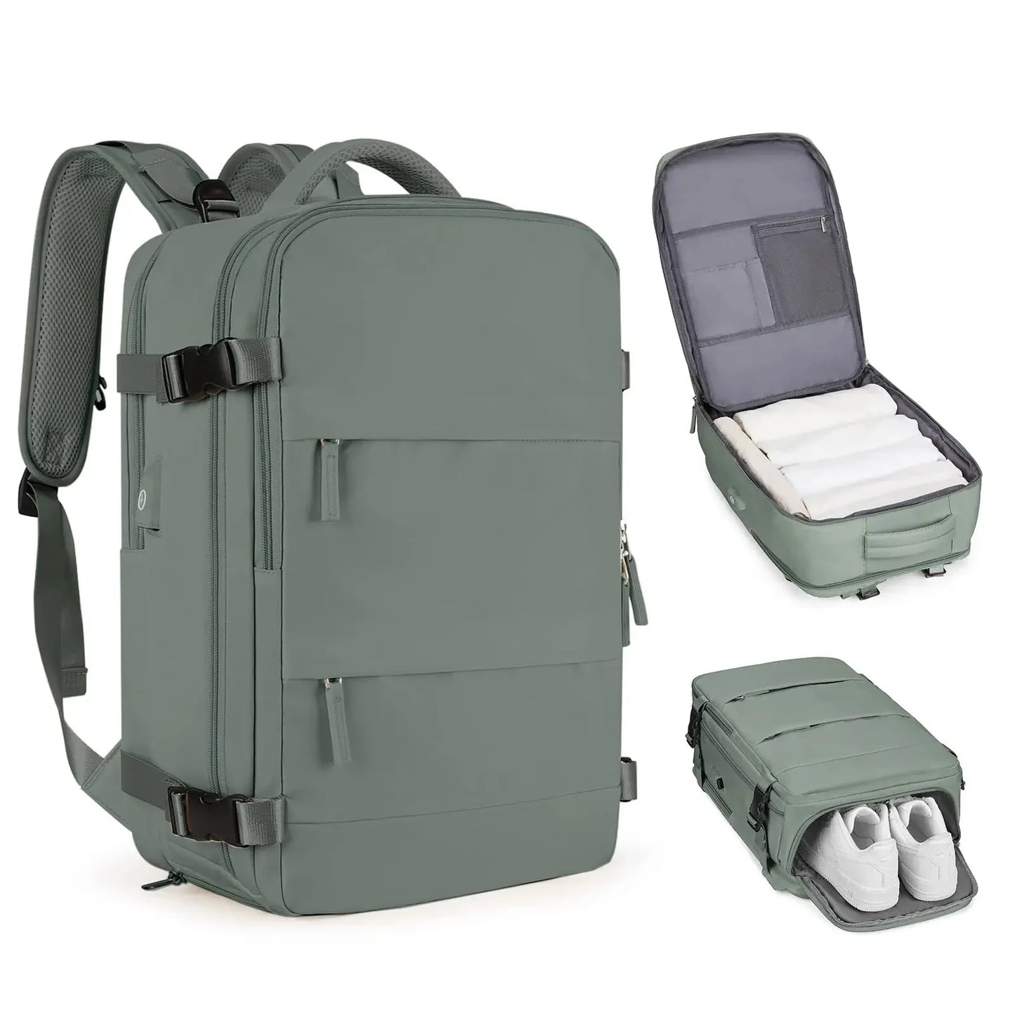 Man's Travel Backpack Plane Large Multifunction Luggage Lightweight Waterproof Girls Gym Bag Laptop Business Carry On Bagpacks