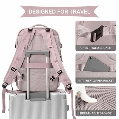 Man's Travel Backpack Plane Large Multifunction Luggage Lightweight Waterproof Girls Gym Bag Laptop Business Carry On Bagpacks