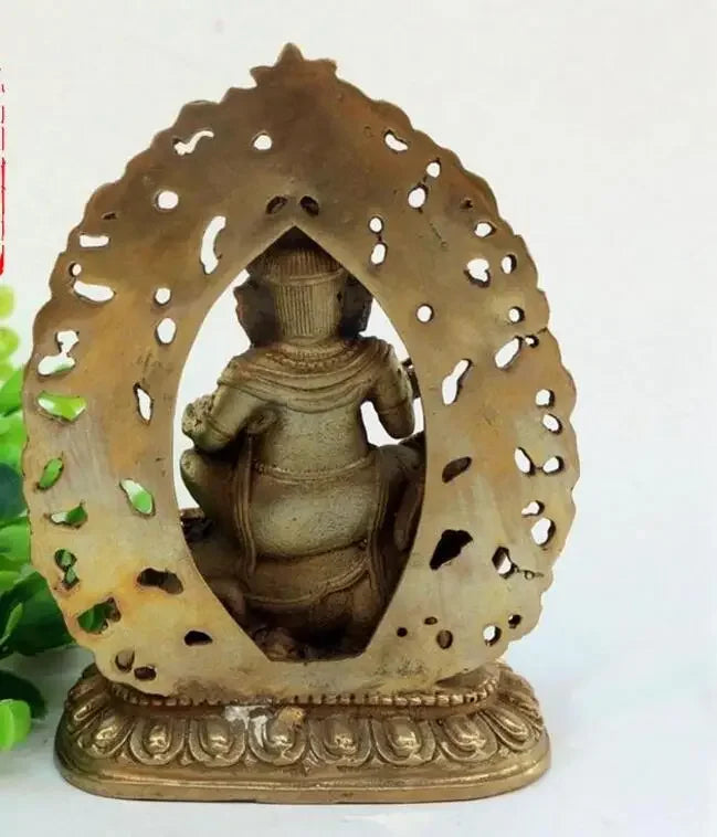 Manjusri   Buddha mounts copper bronze ornaments