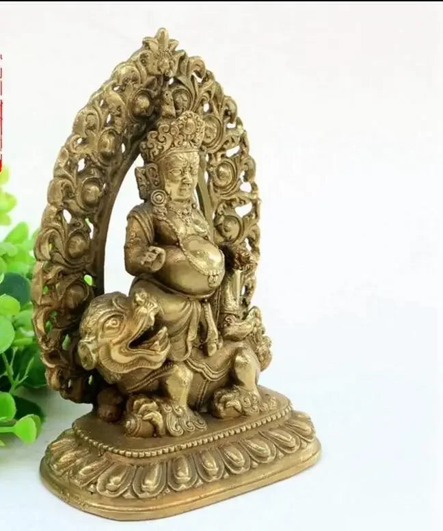 Manjusri   Buddha mounts copper bronze ornaments