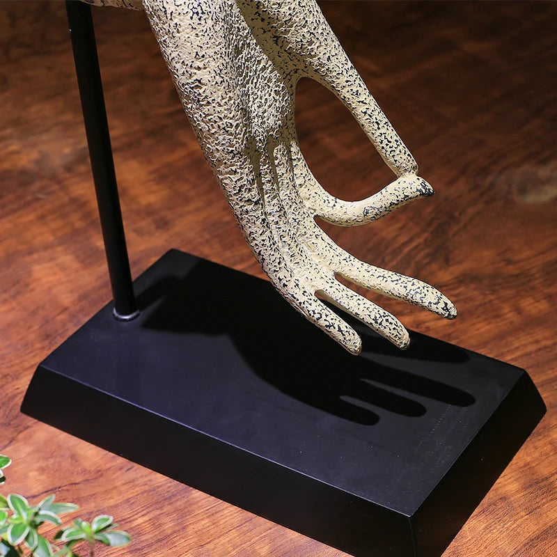 Manual craft Antique art decoration Buddhist mood buddha hand Home Decorations