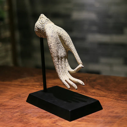 Manual craft Antique art decoration Buddhist mood buddha hand Home Decorations