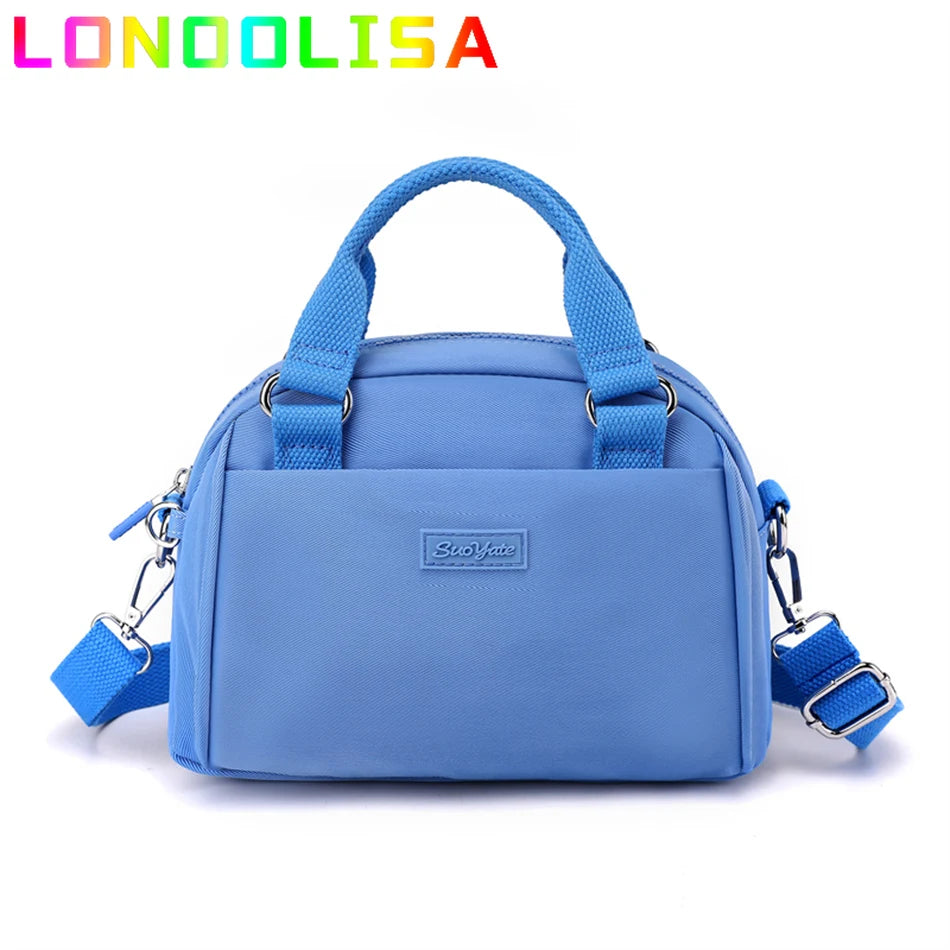 Many Colors Women's Nylon Handbags and Purses Luxury Designer Shoulder Messenger Bag High Quality Casual Shopper Crossbody Sac