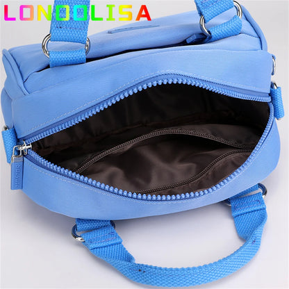 Many Colors Women's Nylon Handbags and Purses Luxury Designer Shoulder Messenger Bag High Quality Casual Shopper Crossbody Sac