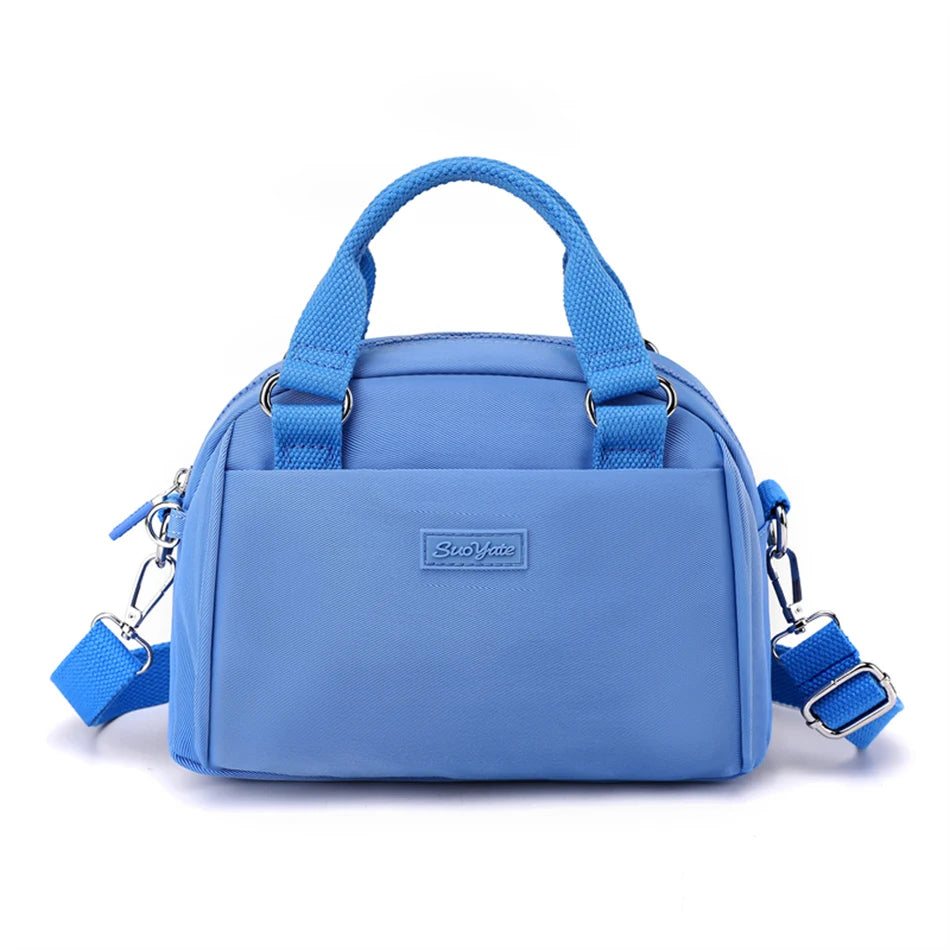 Many Colors Women's Nylon Handbags and Purses Luxury Designer Shoulder Messenger Bag High Quality Casual Shopper Crossbody Sac