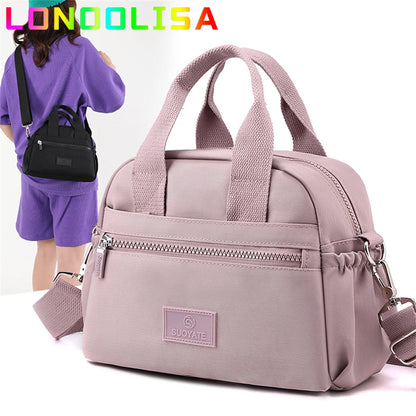 Many Pockets Casual Tote Women Shoulder Waterproof Handbag Travel Crossbody Messenger Sac Large Capacity Hand Bag for Lady 2022