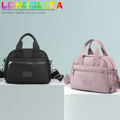 Many Pockets Casual Tote Women Shoulder Waterproof Handbag Travel Crossbody Messenger Sac Large Capacity Hand Bag for Lady 2022