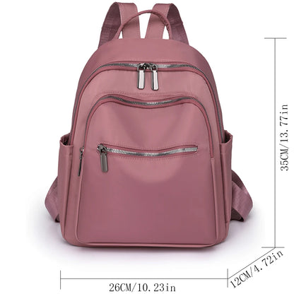 Many Pockets Women's Quality Back Pack Female Anti-theft Backpack School Bags for Teenagers Girl Large Nylon Rucksacks Mochilas