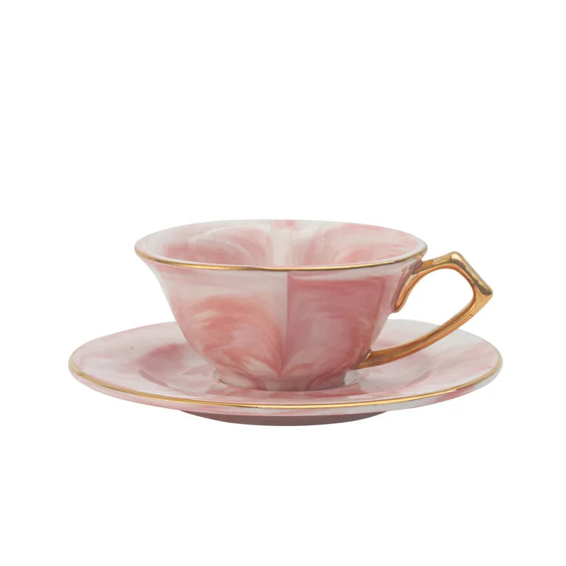 Marble Coffee Cup Heart Shaped Ceramic Milk Cup Sauce Nordic Style Morning Tea Cups Breakfast Porcelain Cup Drop Shipping