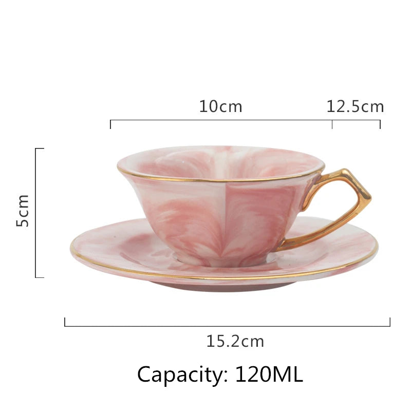 Marble Coffee Cup Heart Shaped Ceramic Milk Cup Sauce Nordic Style Morning Tea Cups Breakfast Porcelain Cup Drop Shipping